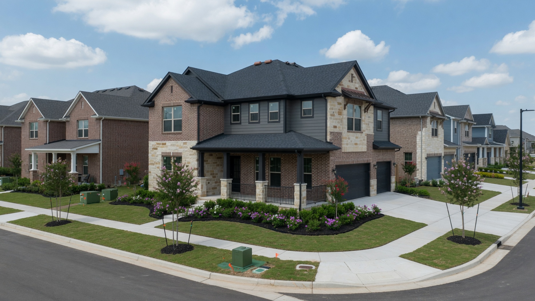 New construction homes in Imperial Sugar Land Texas where buyers earn commission rebates