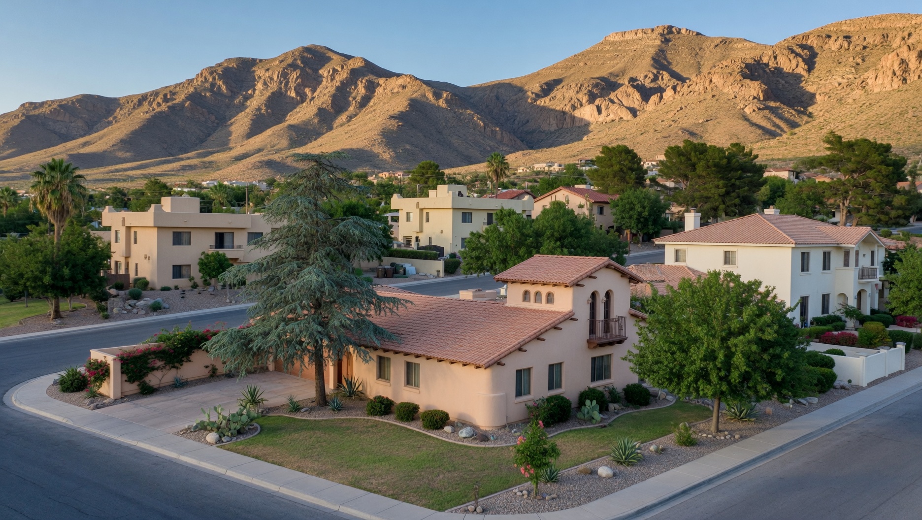 West El Paso residential homes near UTEP and the Franklin Mountains