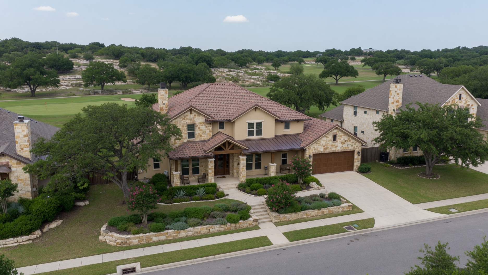 Residential homes in Berry Creek Georgetown Texas where buyers save with commission rebates