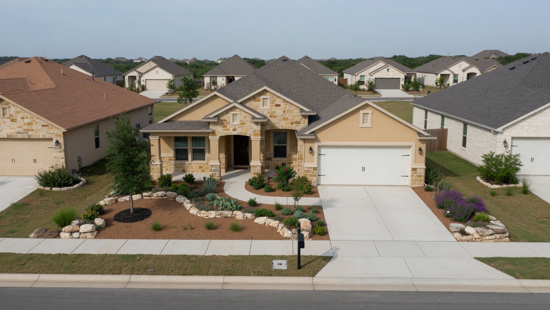New construction homes in Sun City Georgetown Texas where buyers earn commission rebates