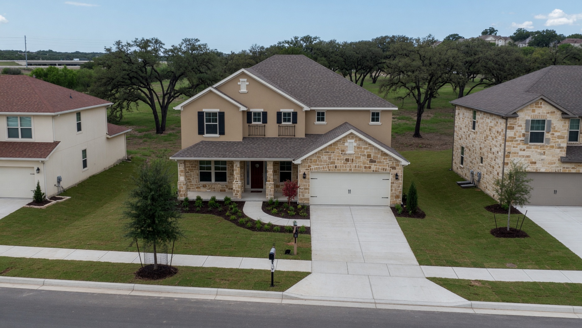 New construction homes in Wolf Ranch Georgetown Texas where buyers earn commission rebates