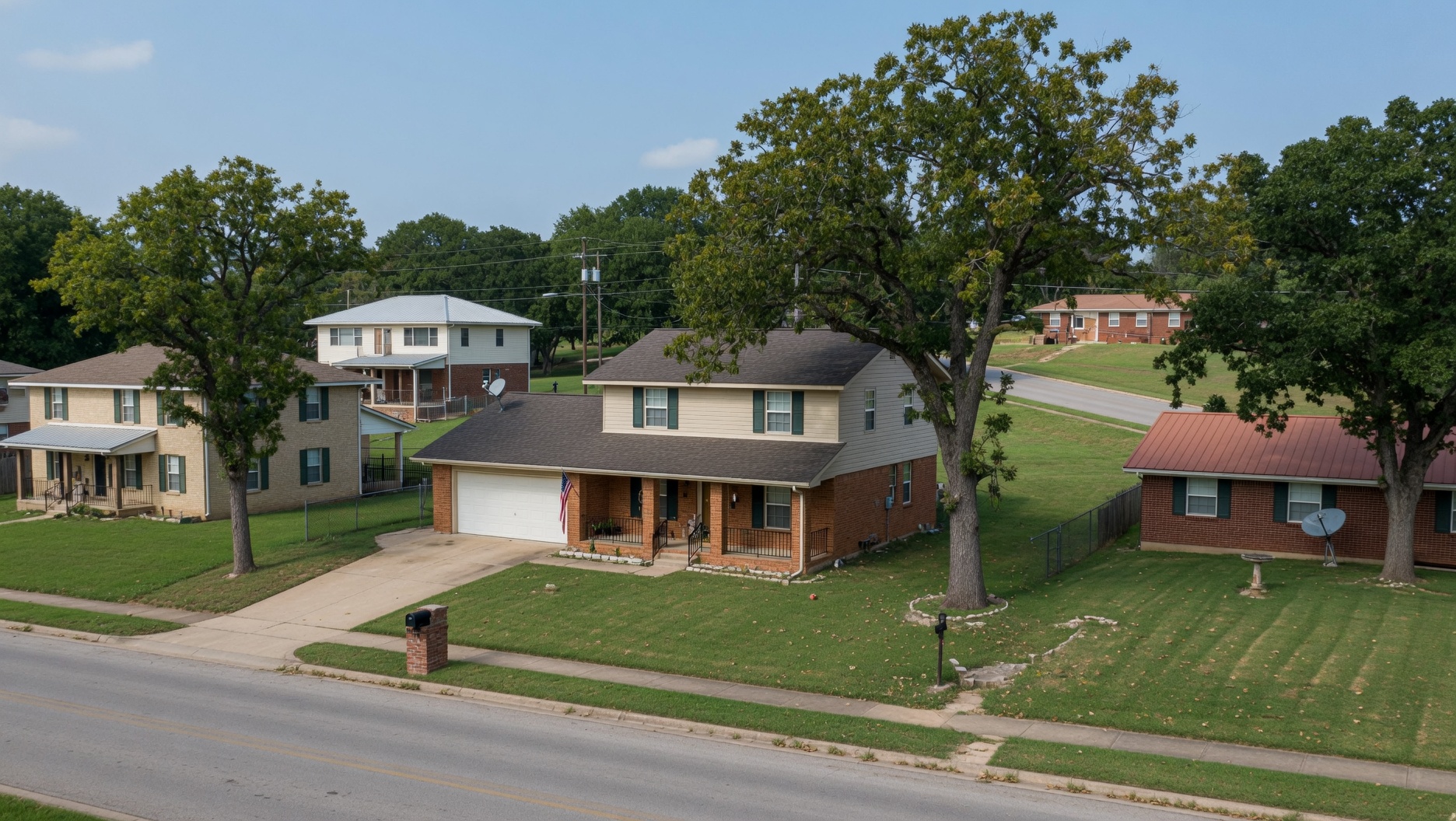 Belton Texas homes near Belton Lake in Bell County