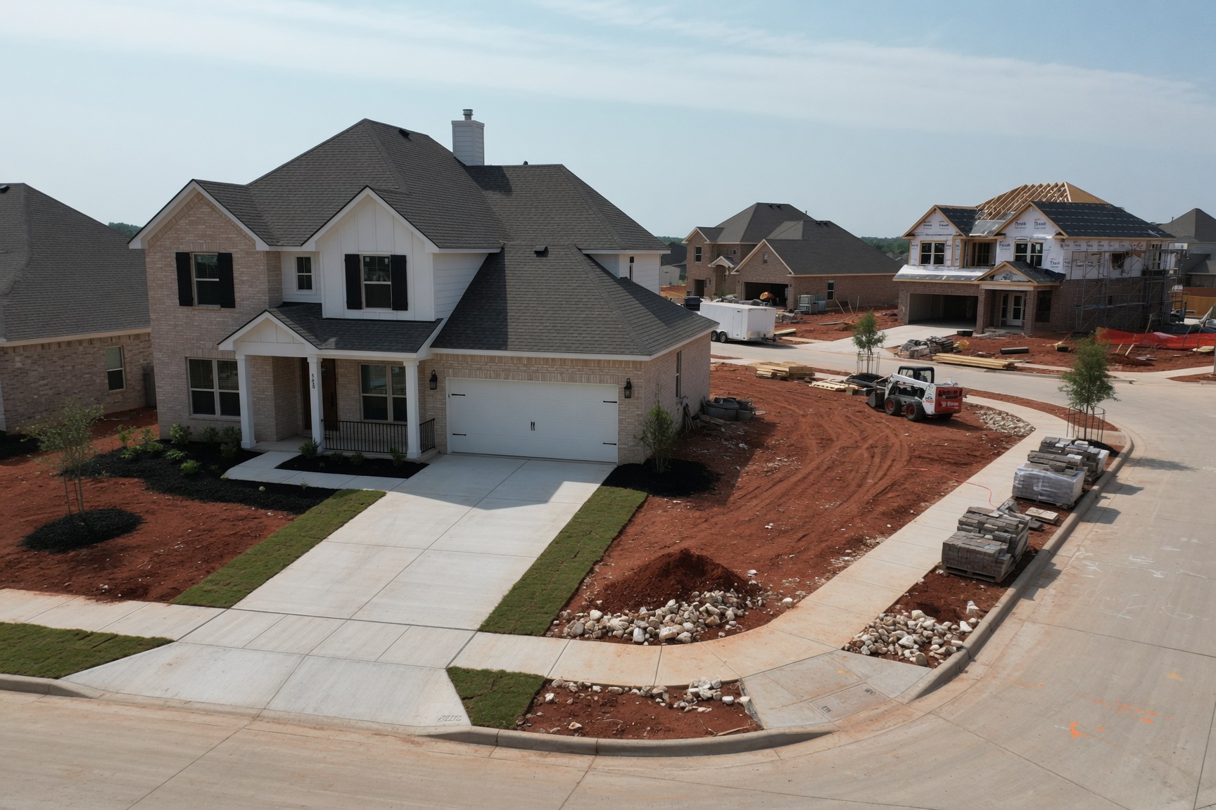 New construction home in McKinney Texas qualifying for 2.5 percent commission cash back rebate