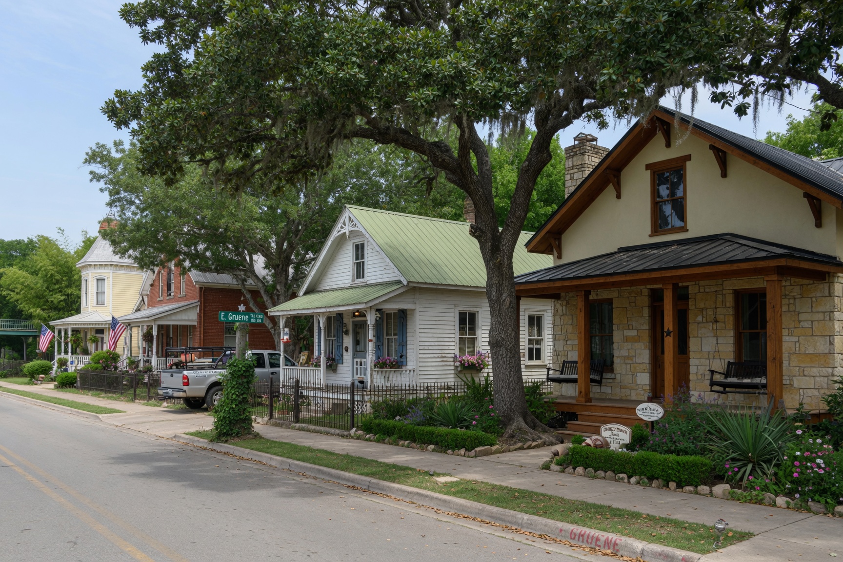 Residential homes in Gruene New Braunfels Texas where buyers save with commission rebates