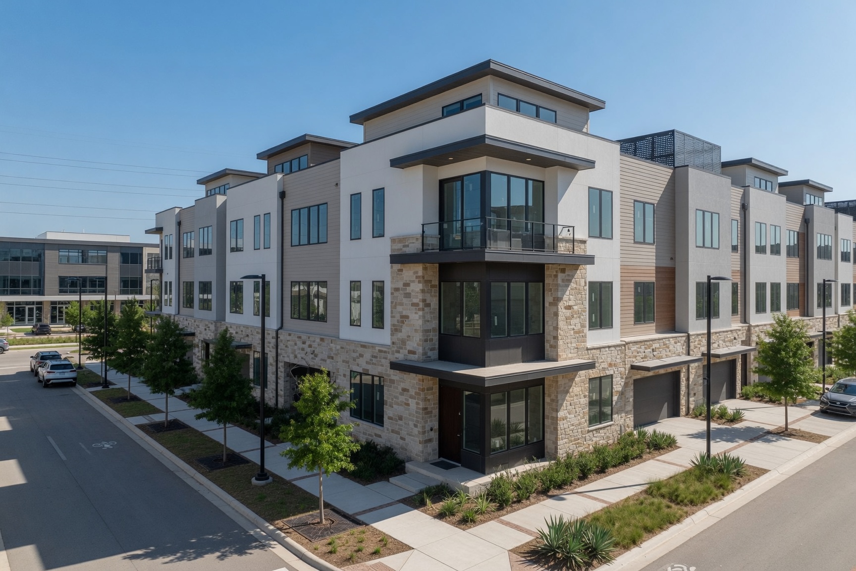 New construction homes in Legacy West Plano Texas where buyers earn commission rebates