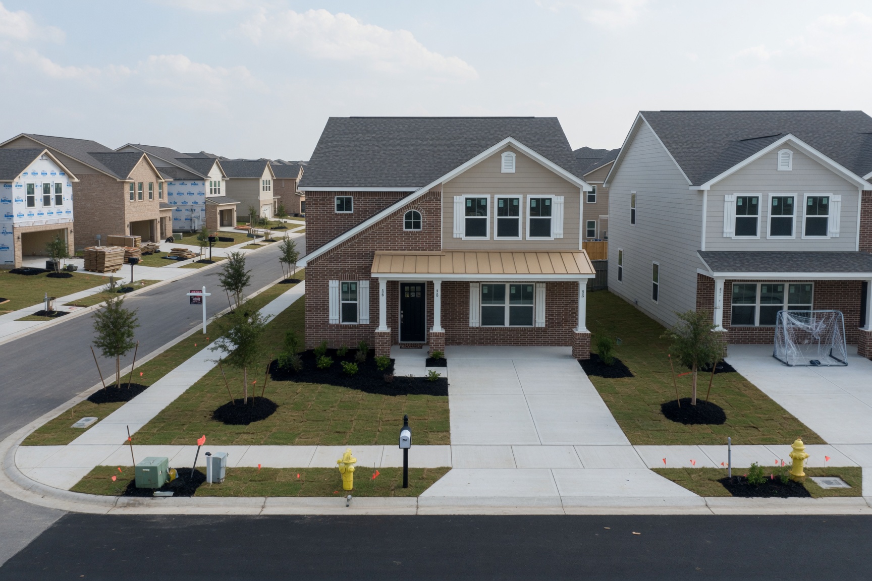 New construction homes in Meadows at Chandler Creek Round Rock Texas where buyers earn commission rebates