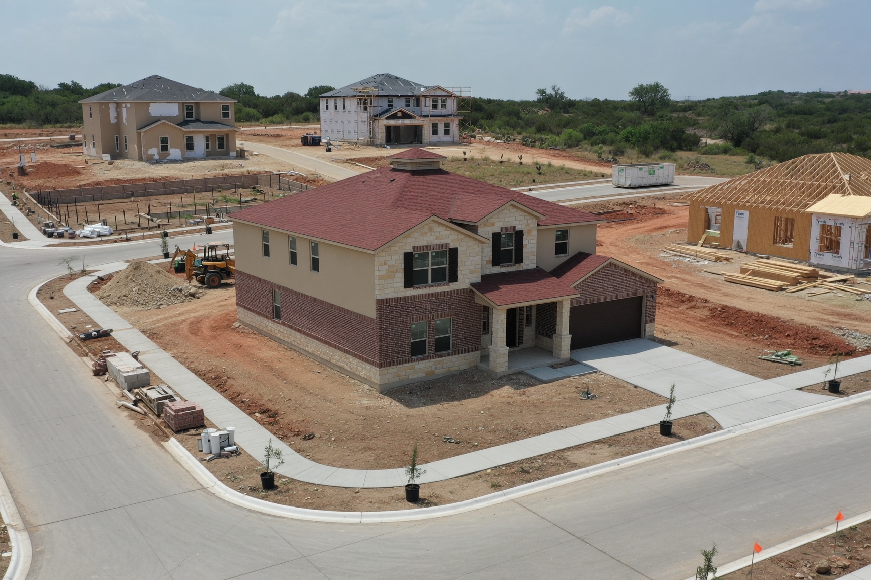 New construction home in San Antonio Texas qualifying for 2.5 percent commission cash back rebate