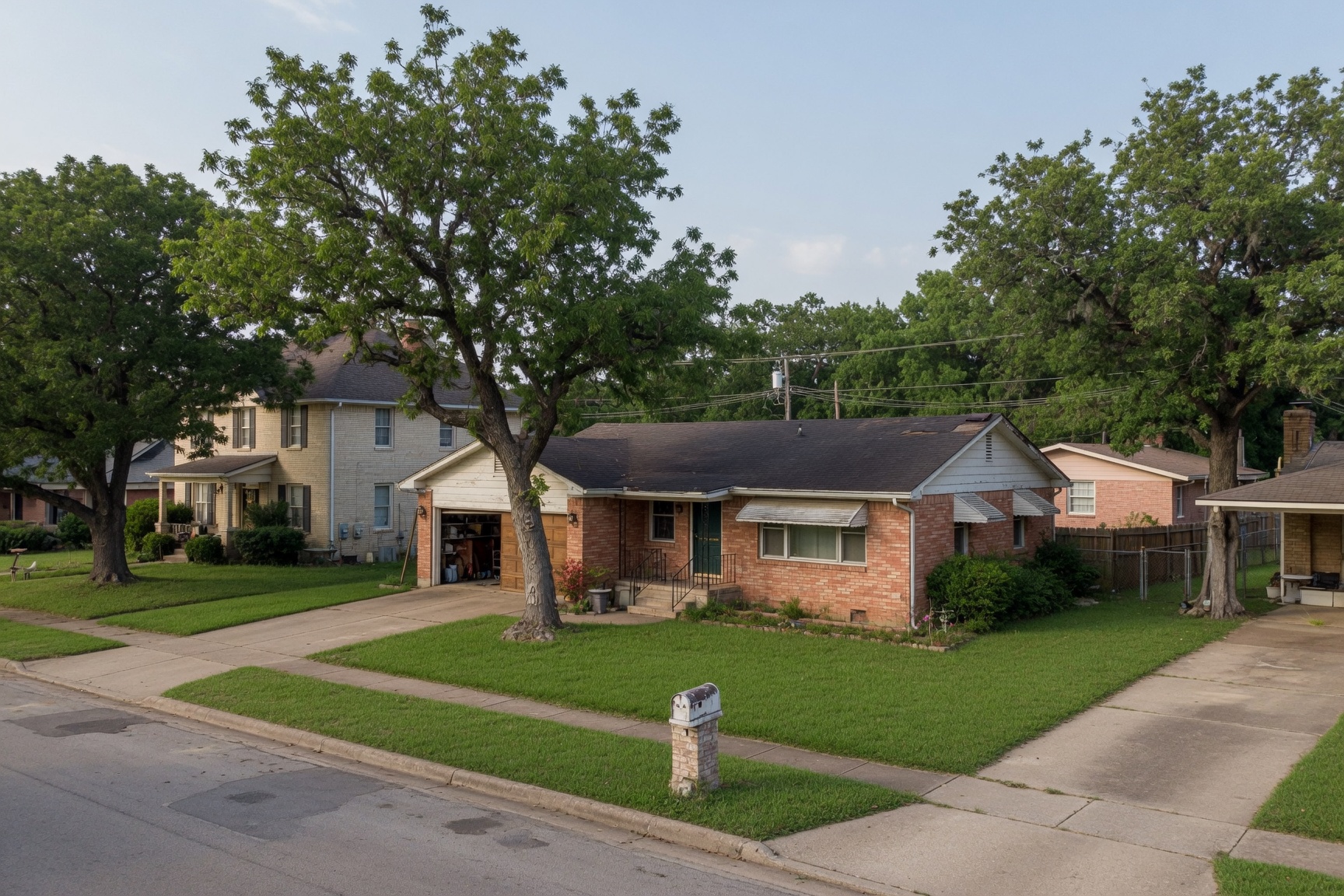 Resale home in Houston neighborhood