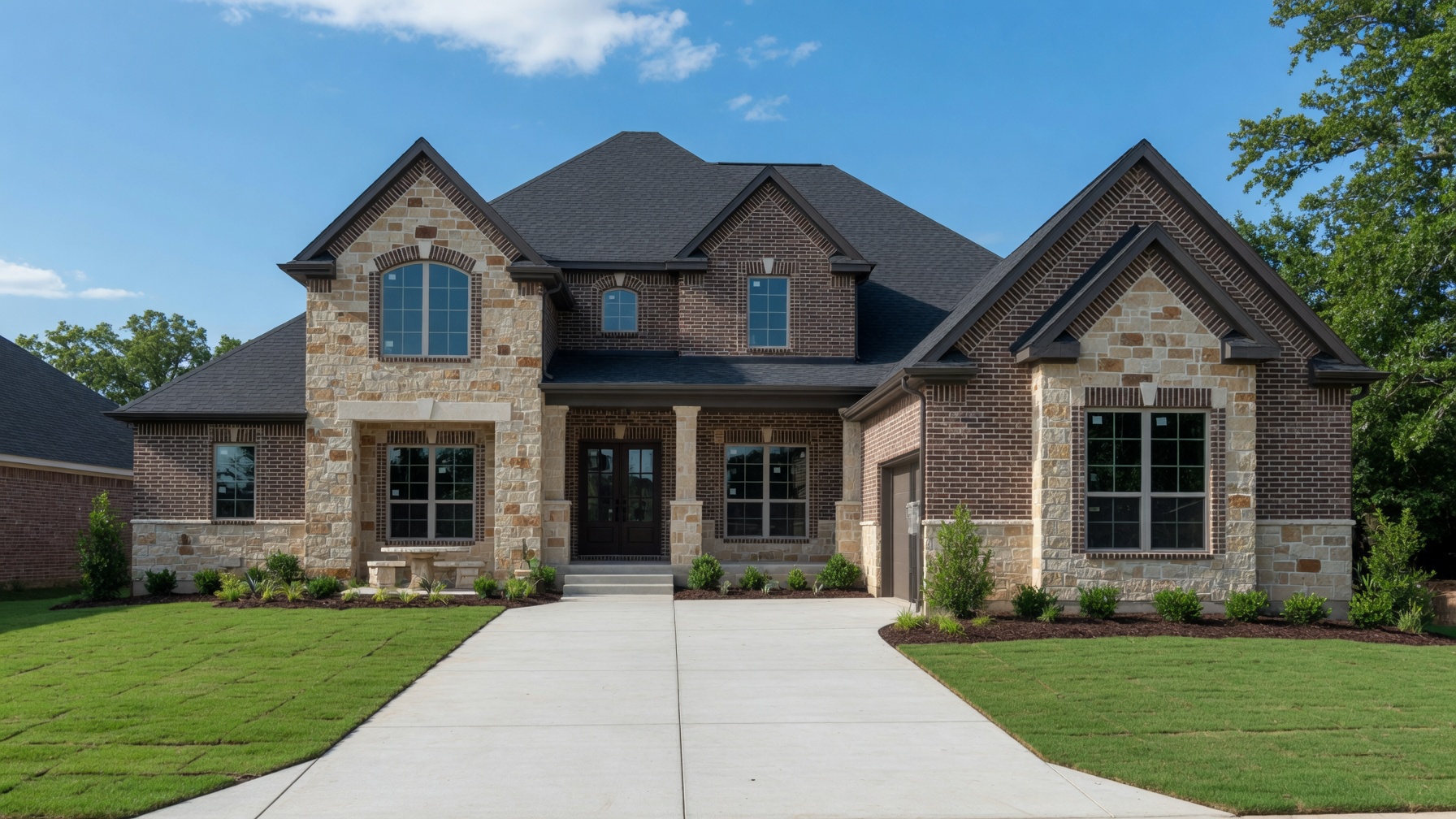 New construction homes in Ridgeview Allen Texas where buyers earn commission cash back at closing