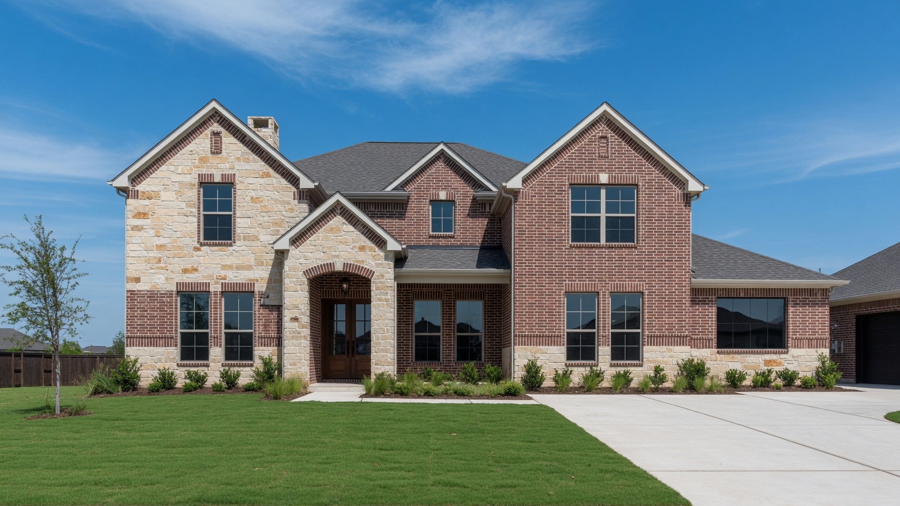 New construction home in Celina Texas qualifying for 2.5 percent commission cash back rebate