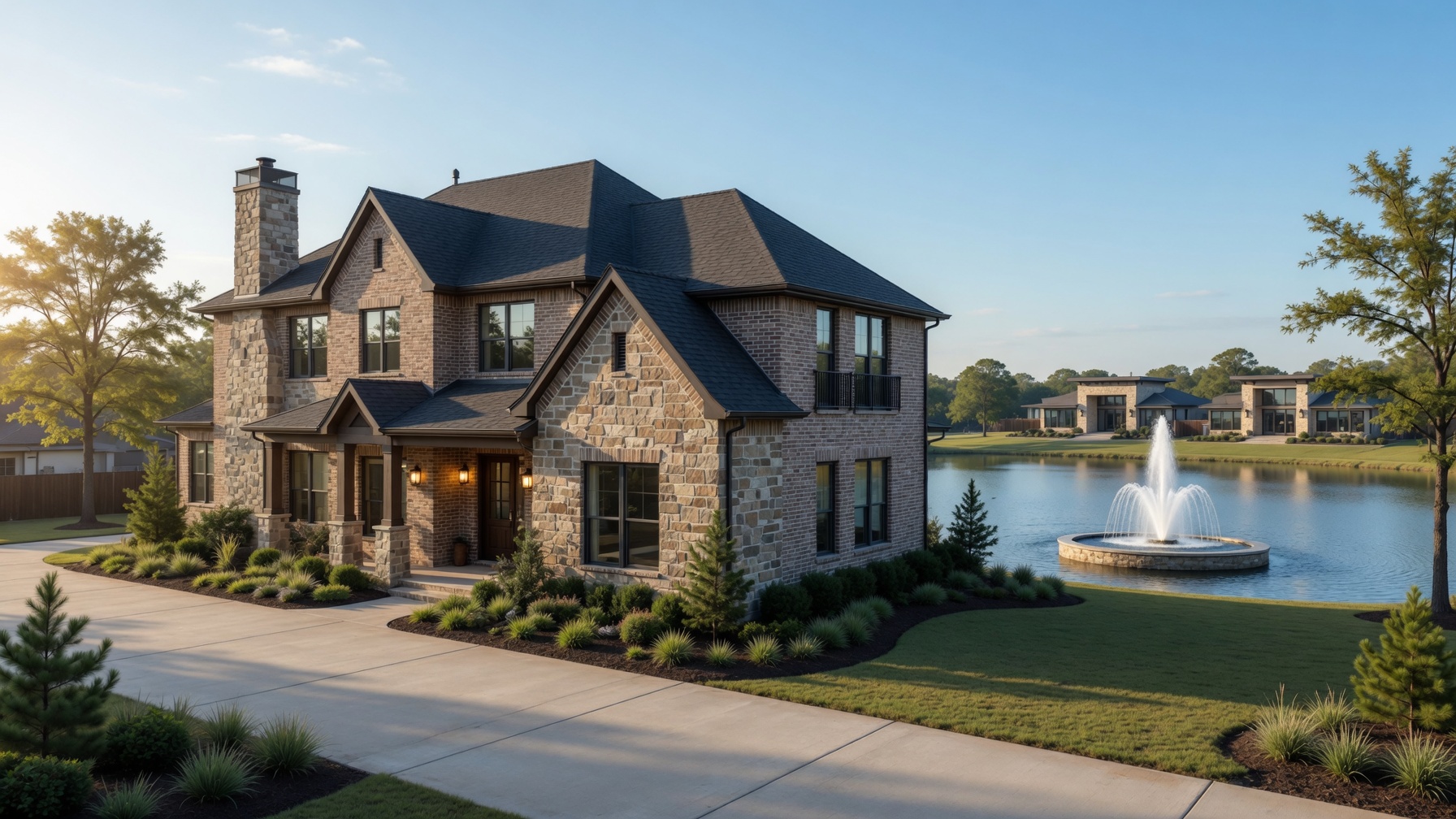 Residential homes in Artavia Conroe Texas where buyers save with commission rebates
