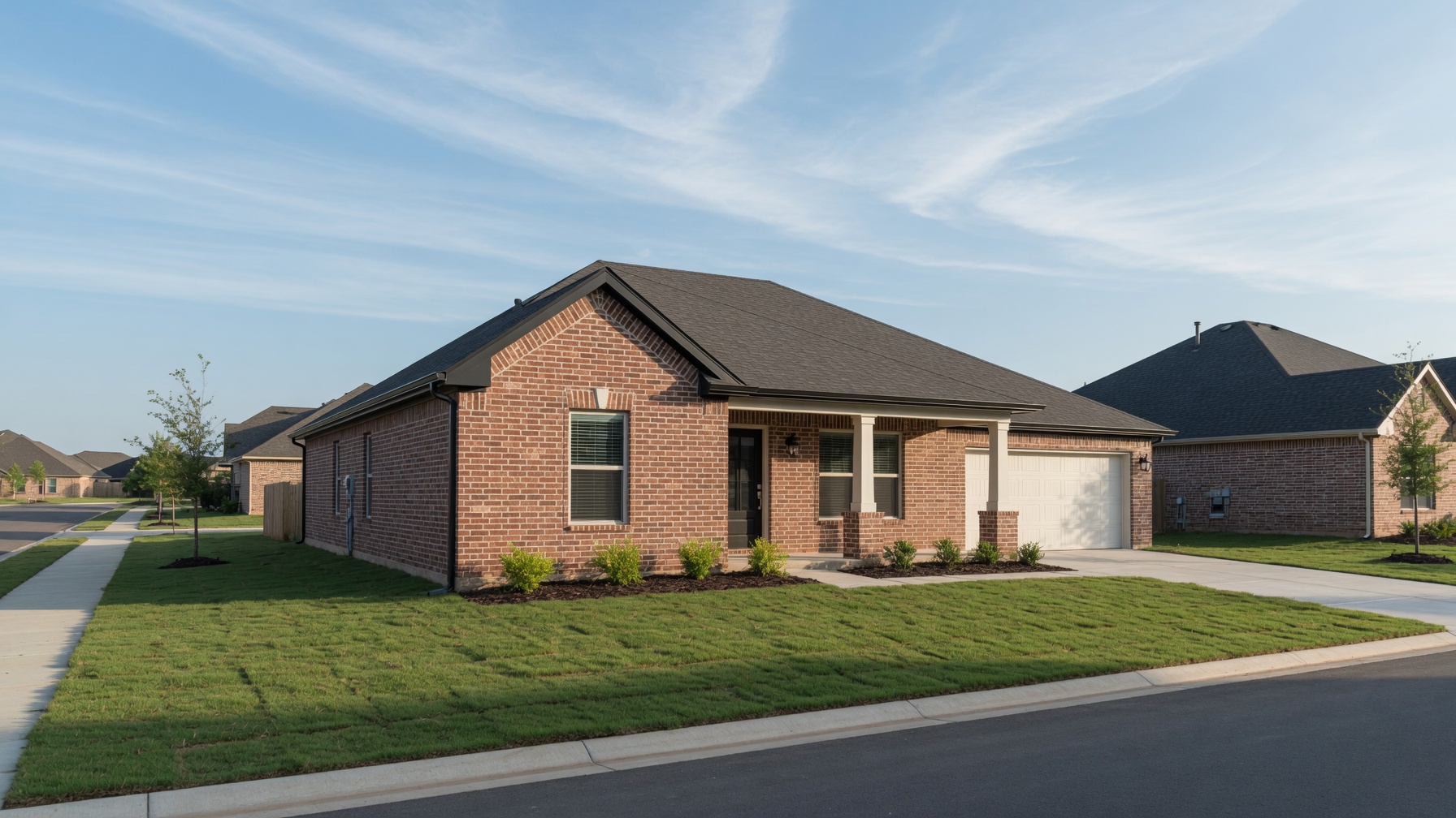 New construction homes in Mustang Crossing Forney Texas where buyers save with commission rebates