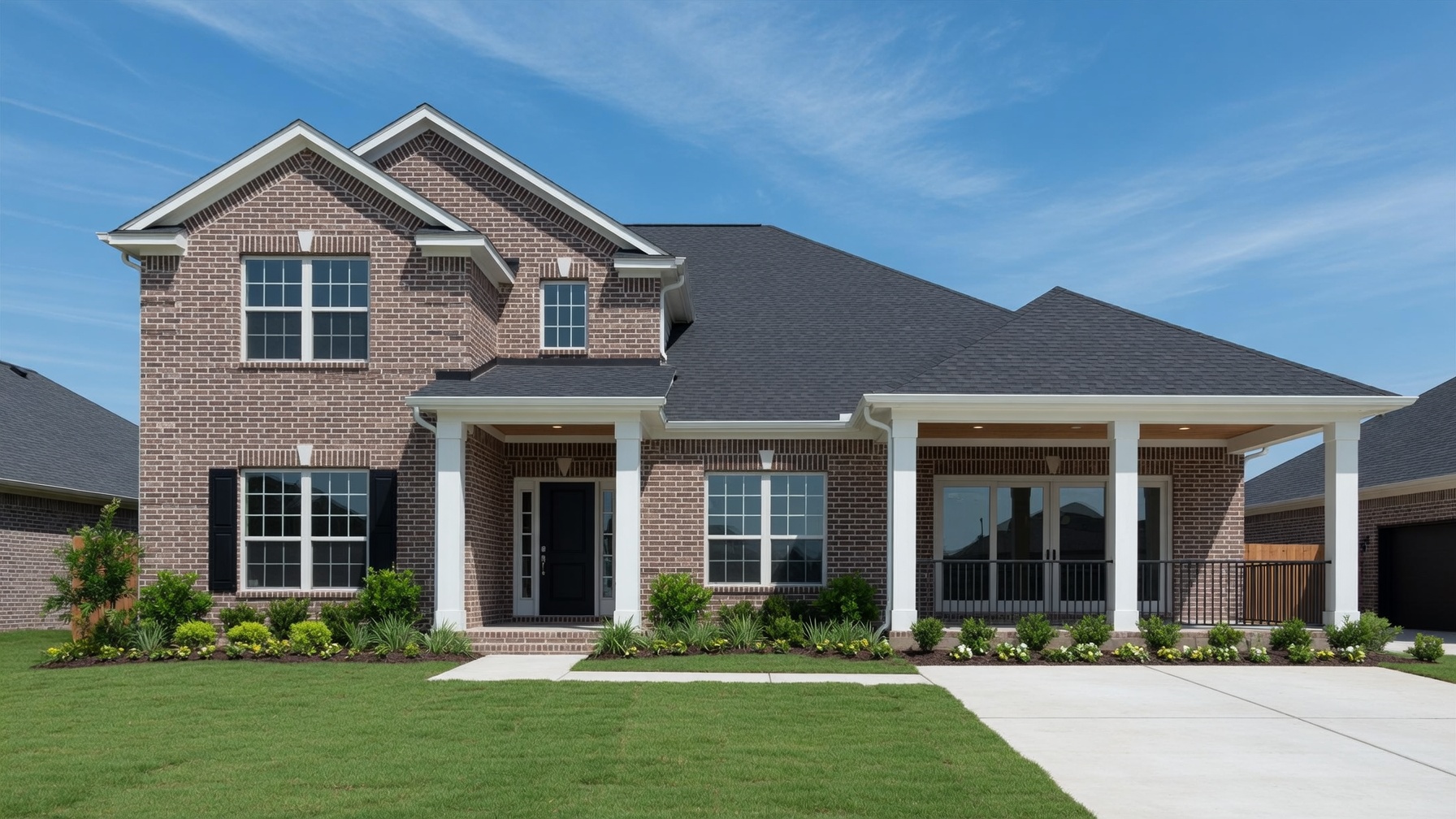 New construction home in League City Texas qualifying for 2.5 percent commission cash back rebate