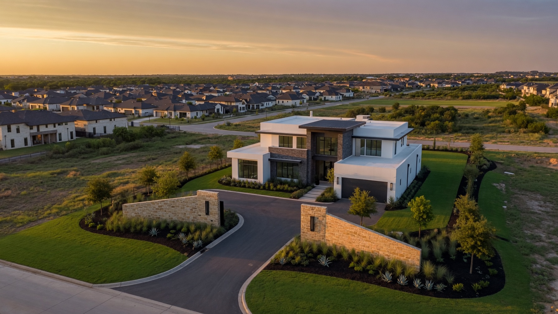 Residential homes in View at the Reserve Mansfield Texas where buyers earn a 2.5 percent commission rebate