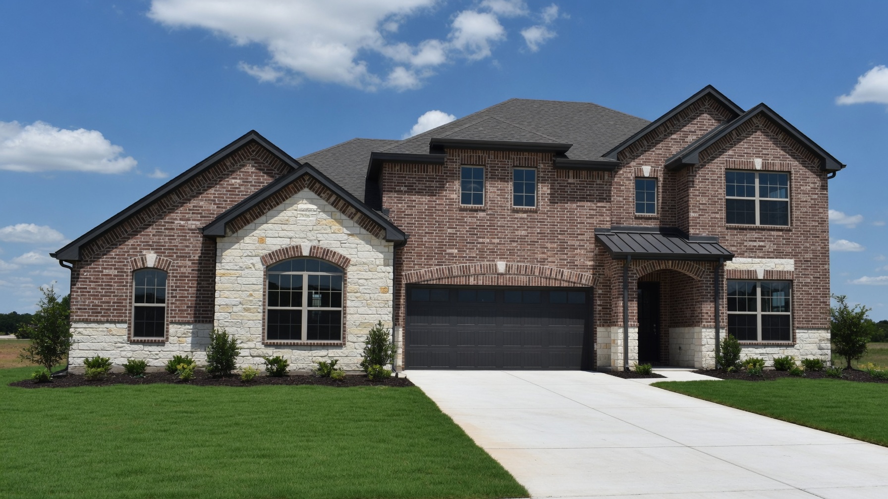 New construction home in Midlothian Texas qualifying for 2.5 percent commission cash back rebate