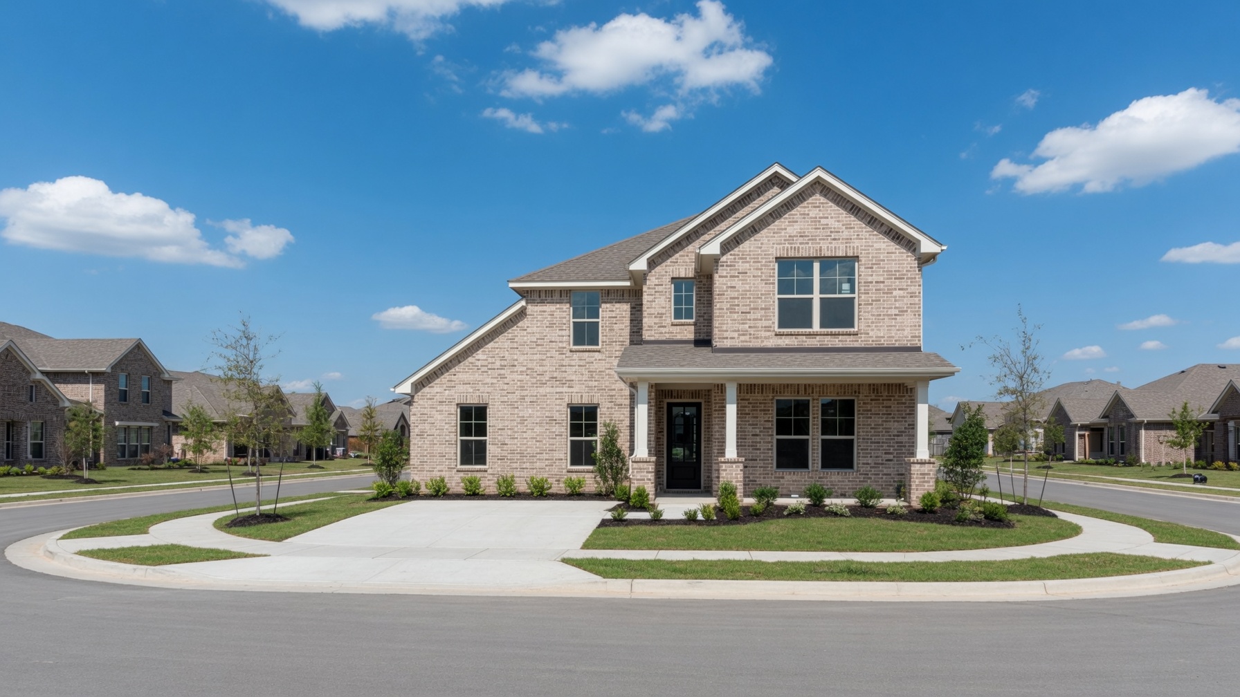 New construction homes in Sedona Lakes Pearland Texas where buyers earn commission cash back at closing