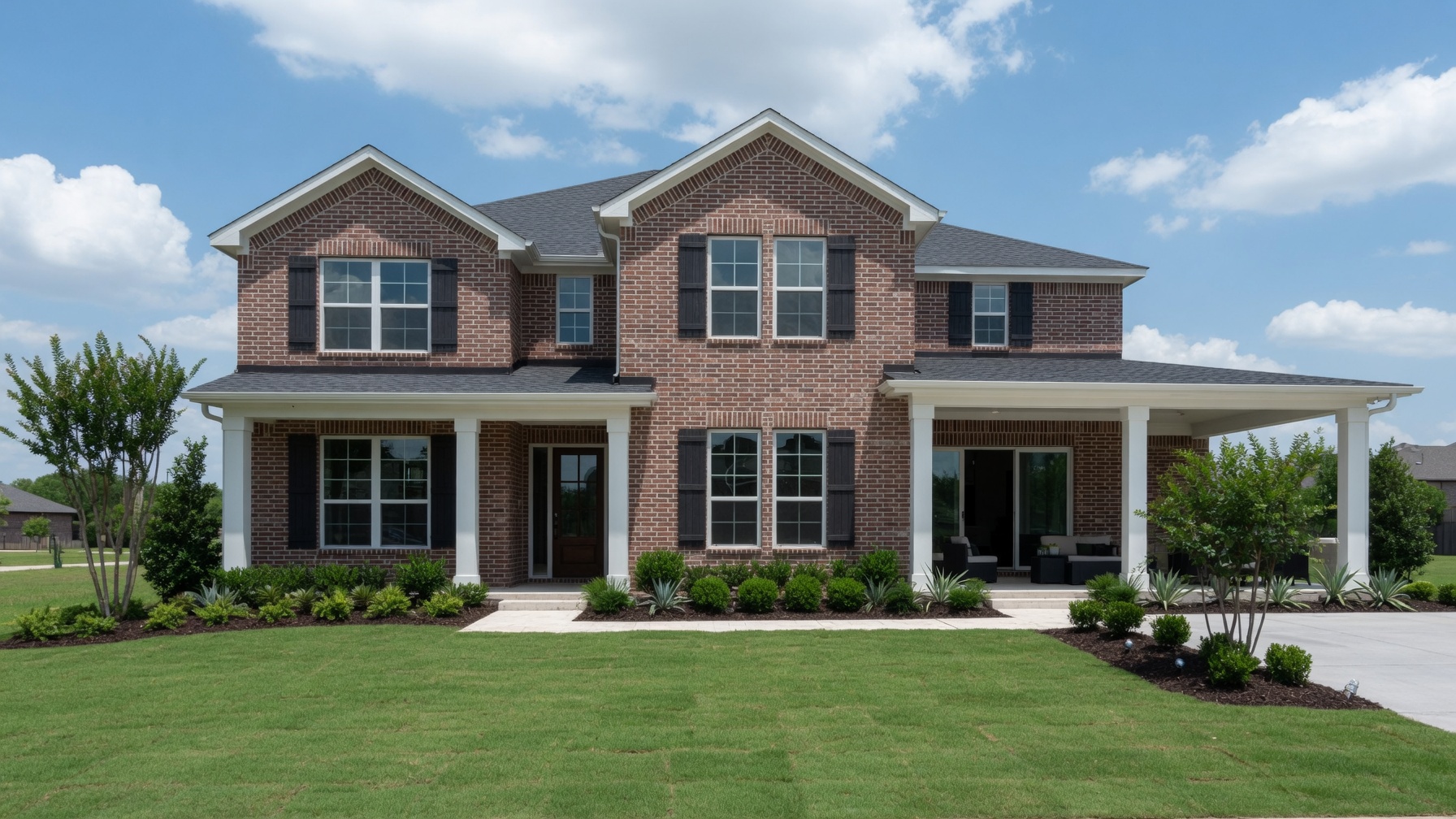 New construction home in Pearland Texas qualifying for 2.5 percent commission cash back rebate