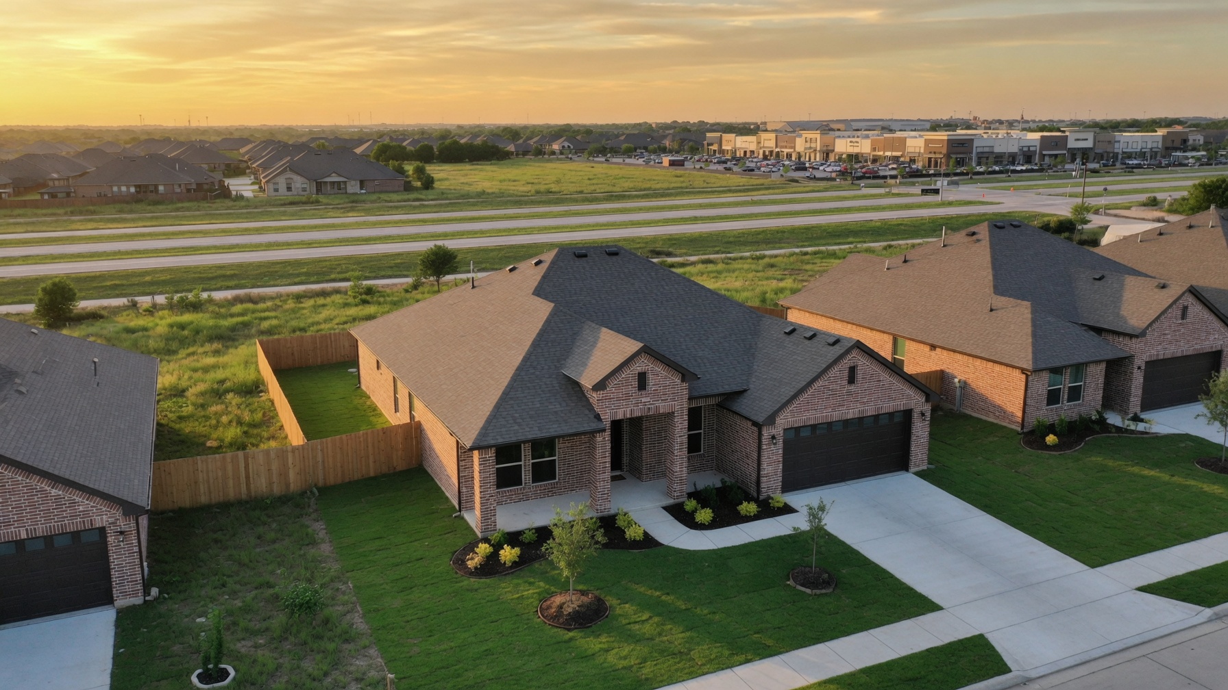 New construction homes in Brazos Town Center Richmond Texas where buyers earn a 2.5 percent commission rebate