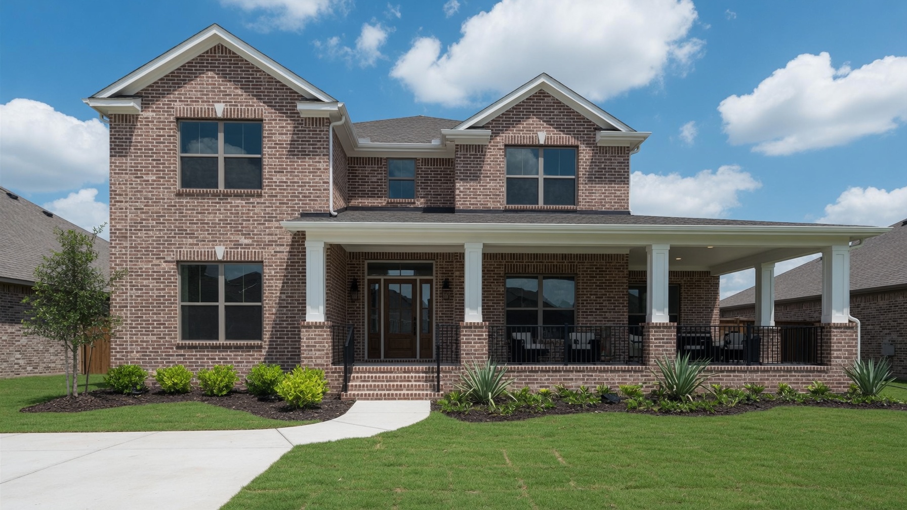 New construction home in Richmond Texas qualifying for 2.5 percent commission cash back rebate