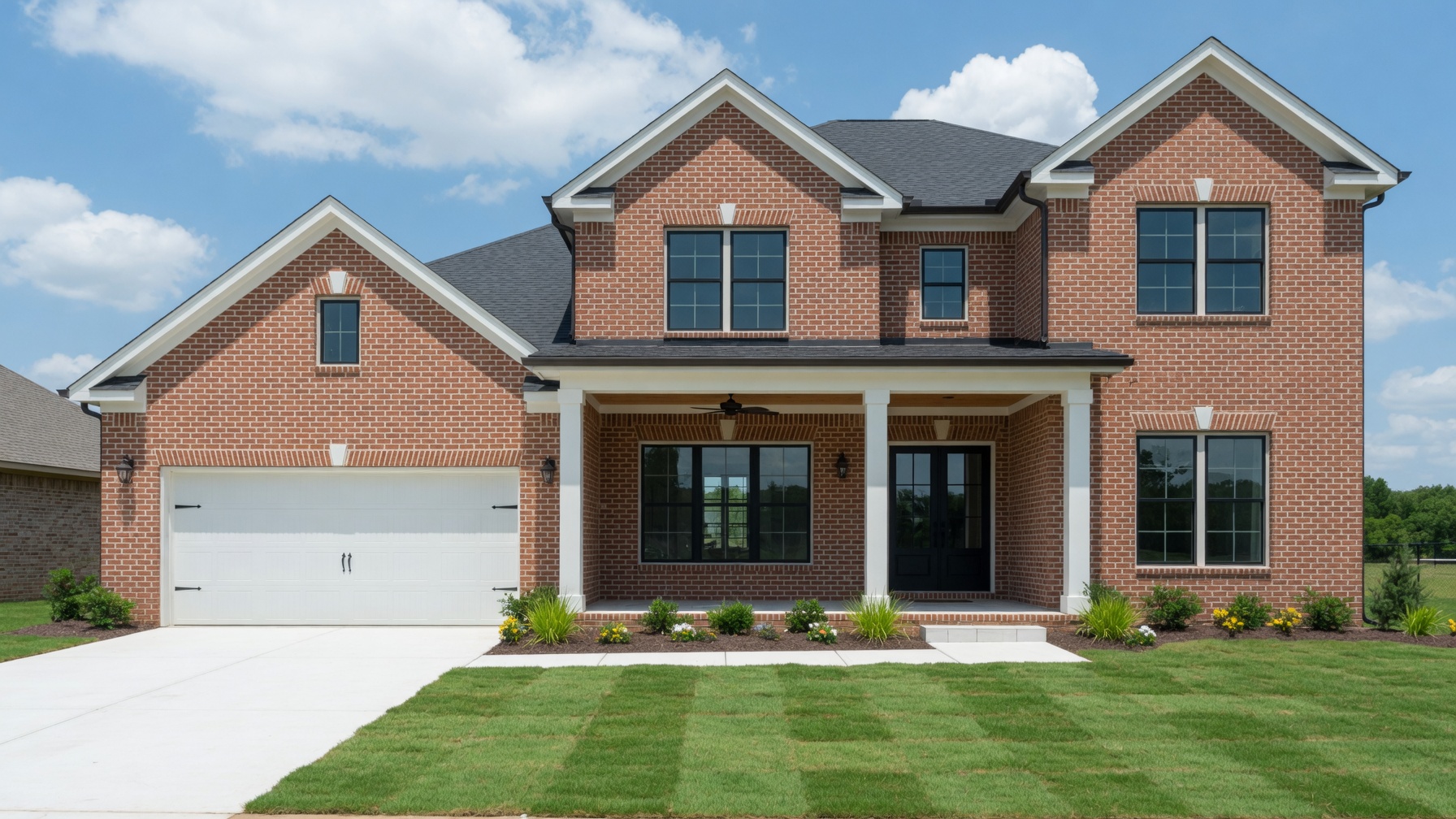New construction home in The Woodlands Texas qualifying for 2.5 percent commission cash back rebate